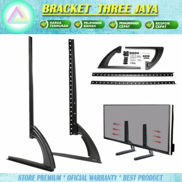 kaki tv lg sharp samsung toshiba bracket tv14.17.20.22.24.332.40 INCH - 14-32inch Diskon