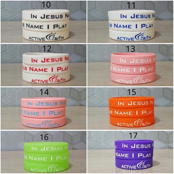 [COD] Gelang / Ballerband Basket In Jesus Name I Play Ijnip Active Faith 2 / Perlengkapan Olahraga O