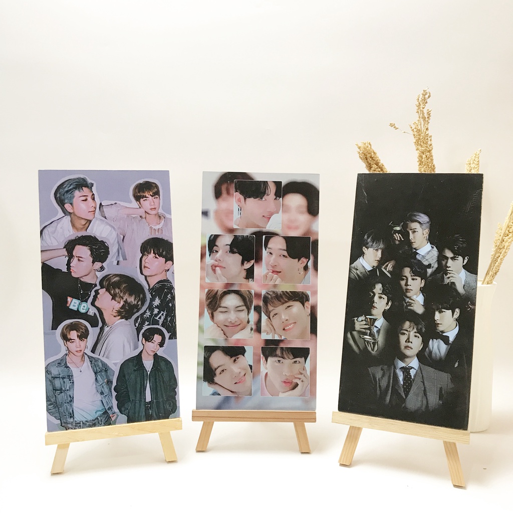 HIASAN DINDING WALL DECOR 15x30CM PAJANGAN POSTER DEKORASI KAMAR RUMAH BTS KPOP