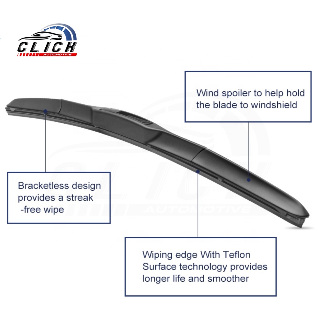 Iron King Wiper Mobil Hybrid Blade Universal / Wiper Hybrid  Non RWB Universal