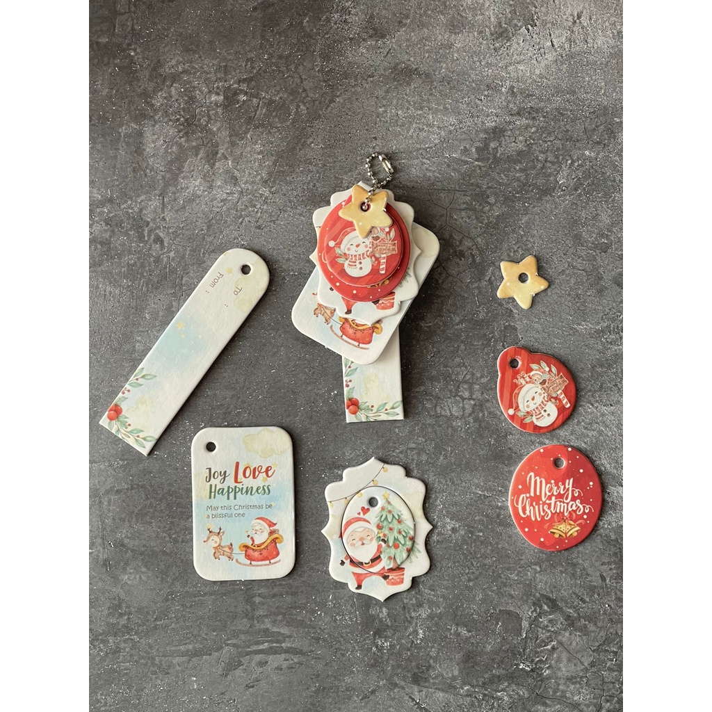 

Hangtag Natal Premium Tebal / Hangtag Christmas