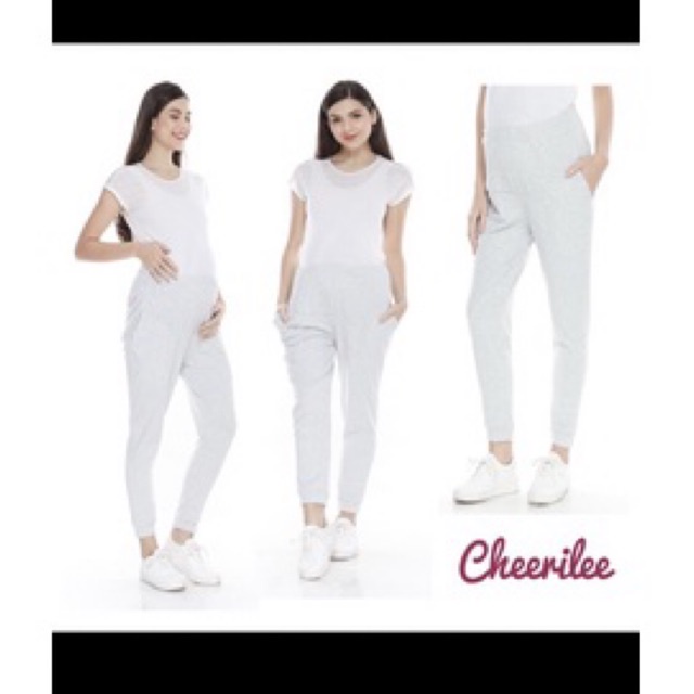 cheerilee maternity jogger pants preloved. adjustable/ size reguler