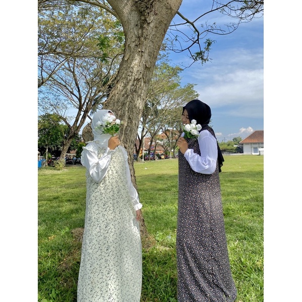[veilish.chic] ISABEL DRESS | OVERAL KOREA | GAMIS LEBARAN