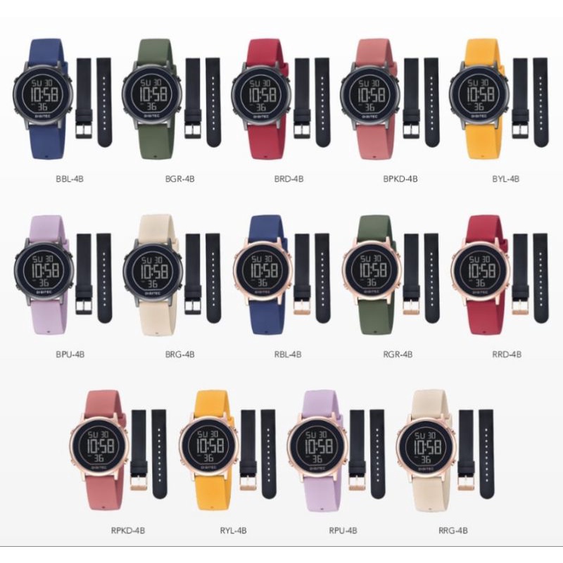 Jam Tangan Wanita DGS-7126T Digital