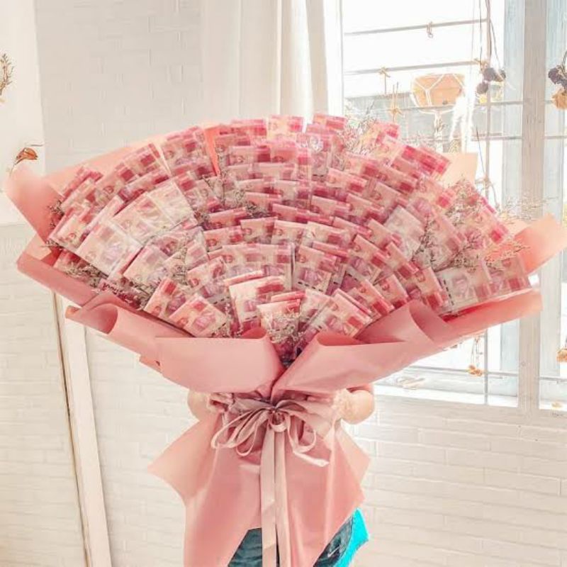 buket uang 100.000