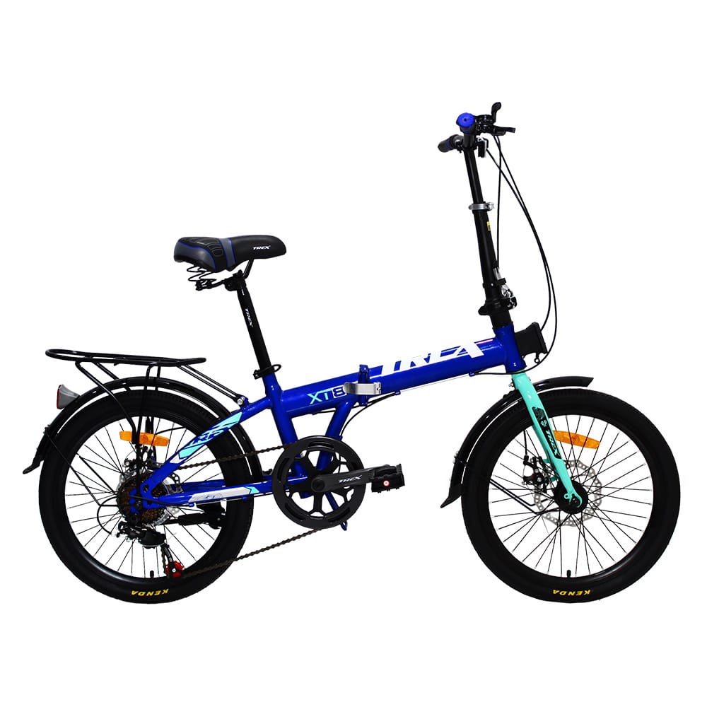 Sepeda Lipat Folding Bike 20 Trex XT-8 Disc Brake 7 Speed Shimano sepeda lipat murah