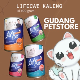 Image of PROMO: LIFE CAT KALENG Adult Kitten 400gr lifecat wet food makanan kucing kaleng basah
