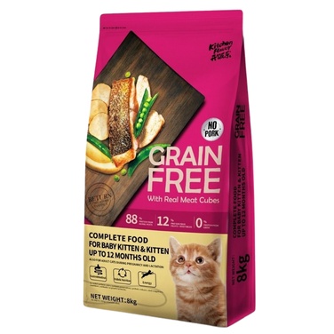 Kitchen Flavor Grain Free Baby Cat and Kitten Food Freshpack 8kg