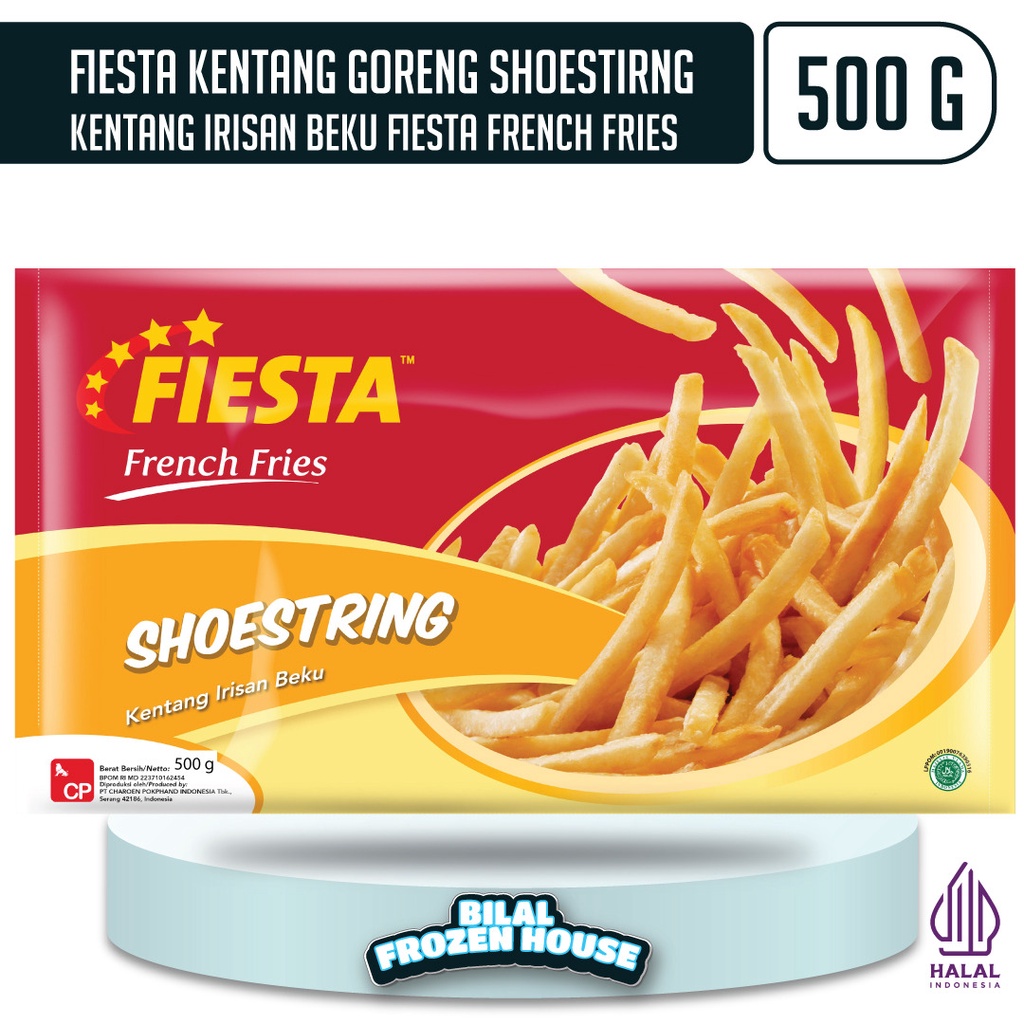 

Kentang Goreng Fiesta Shoestring 500gr - French Fries Shoestring