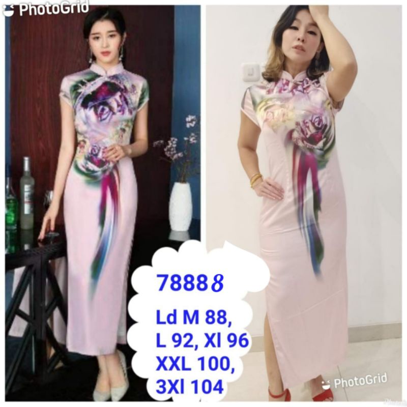 dress maxi cheongsam | dress premium | dress import 063011