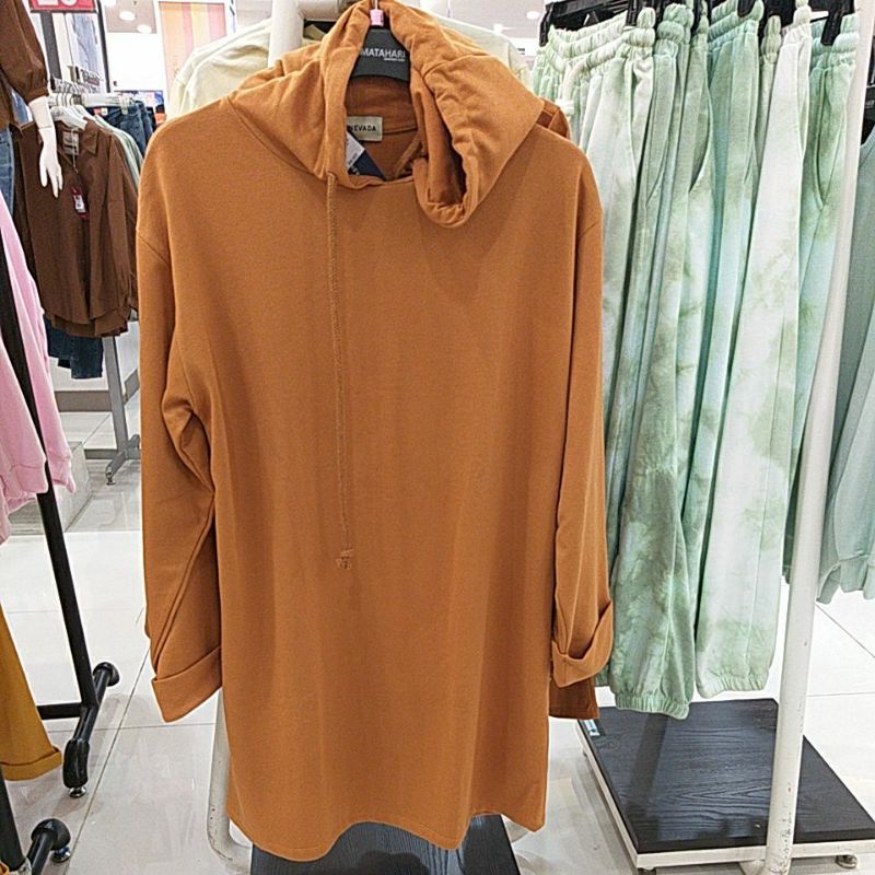 hoodie tunik nevada wanita