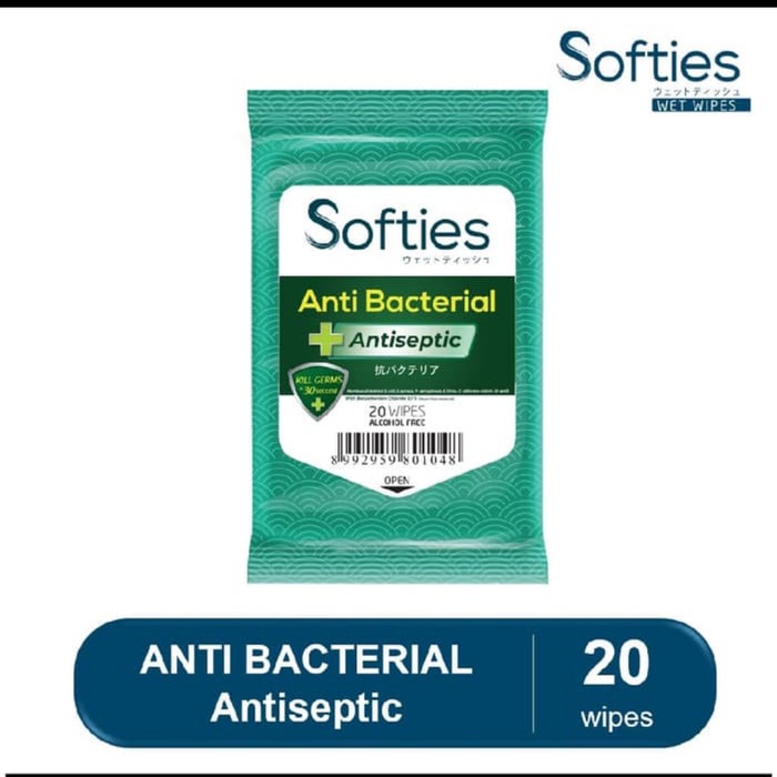 Mur Softies Anti Bacterial Wipes