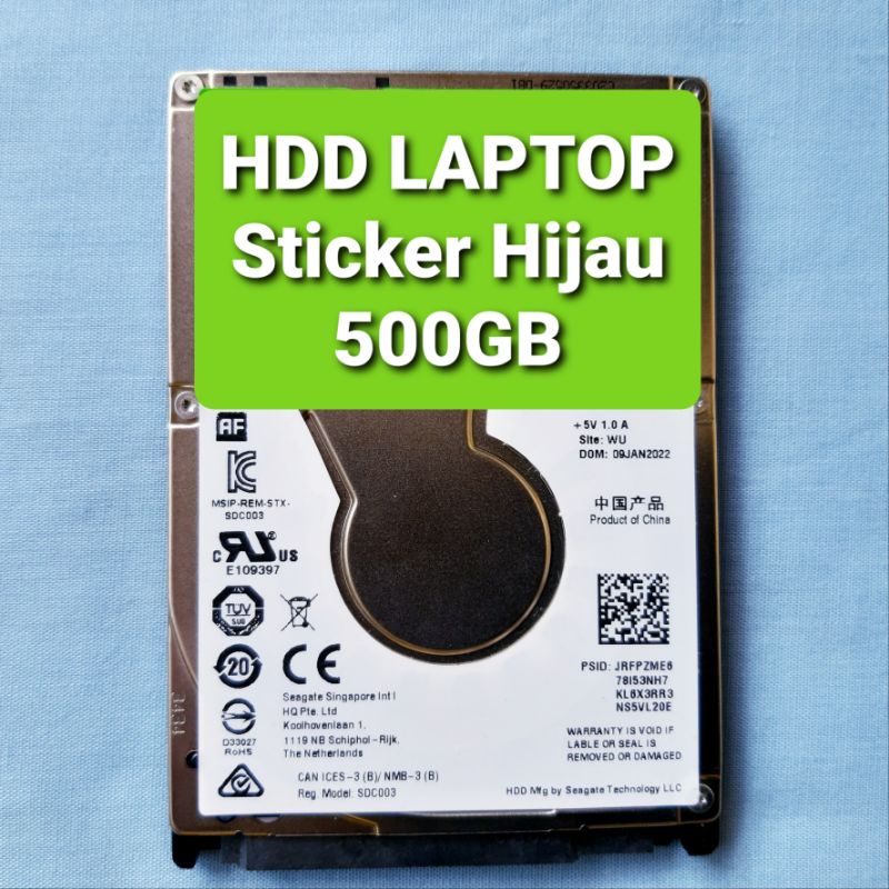 HARDISK LAPTOP 500GB SLIM SATA 2.5 INCI - HDD INTERNAL LAPTOP 500GB HDD LAPTOP 500GB SATA HDD PC ALL IN ONE 500G LAPTOP SATA II 2.5&quot; SLIM