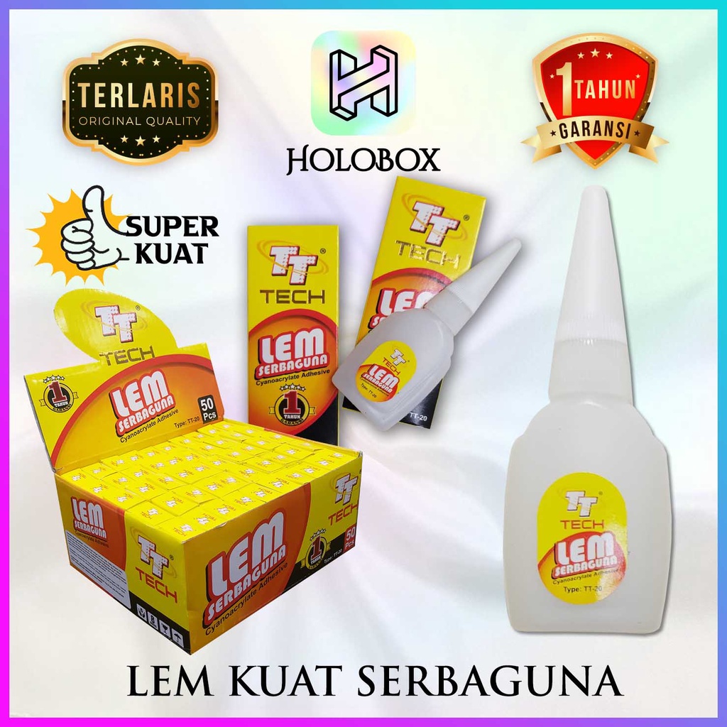 

Lem Korea,Epotec,Setan Asli Serbaguna Power Glue Super Quality Ori