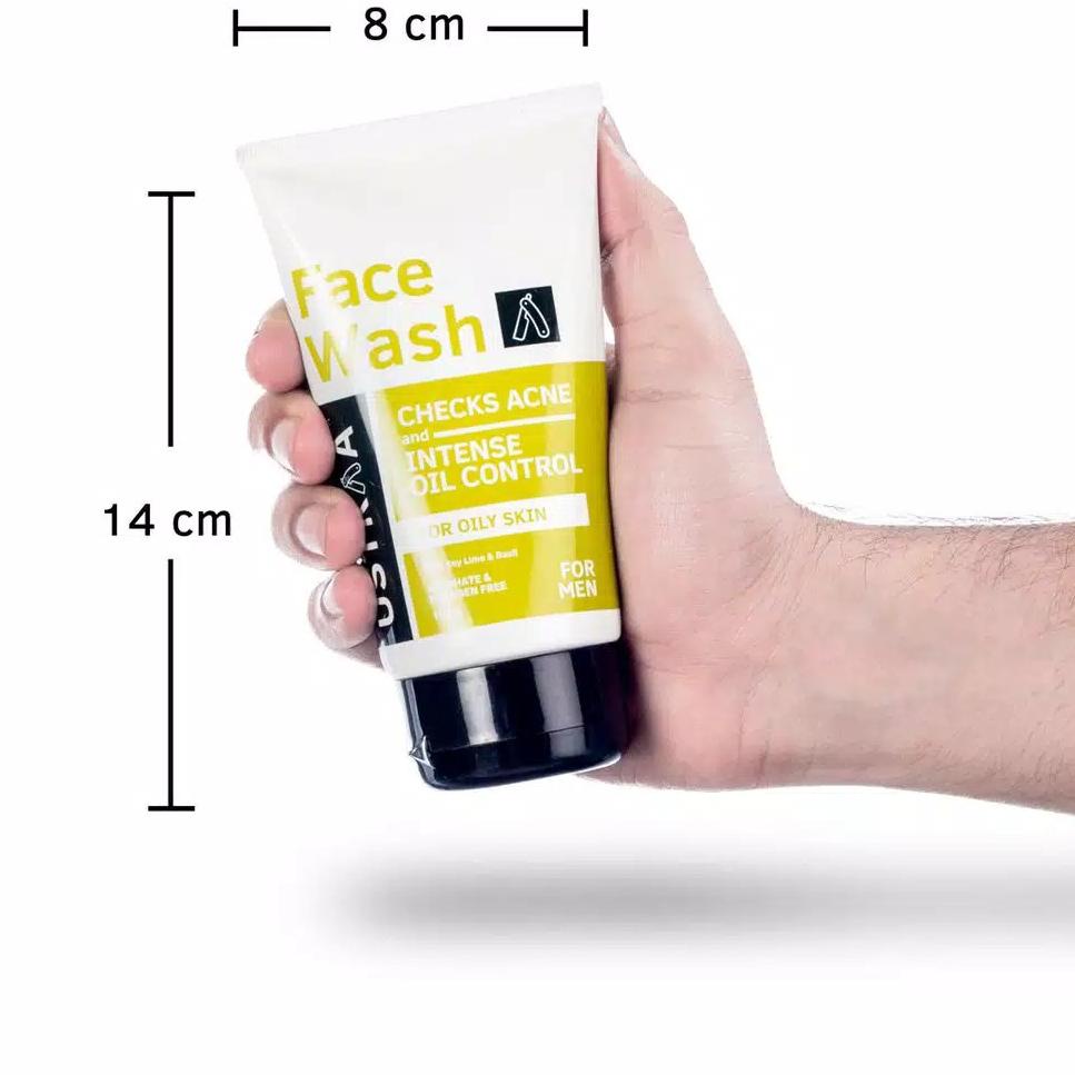 ㆅ USTRAA FACE WASH OILY SKIN ORIGINAL BERGARANSI UNTUK KULIT BERMINYAK/ FACE WASH USTRA OILY LANGSUN