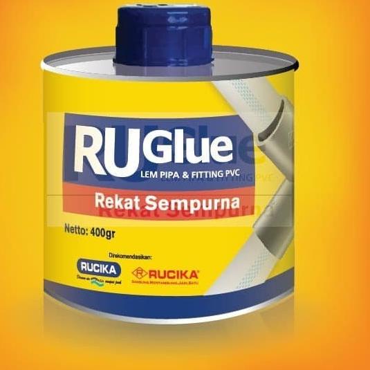 

Lem Rucika Ruglue Truglue Pipa pralon PVC 400g
