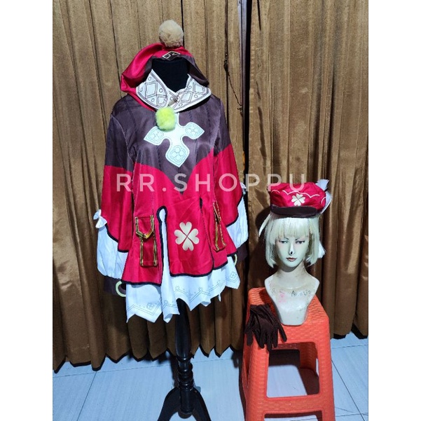 Rental kostum cosplay Klee ukuran L