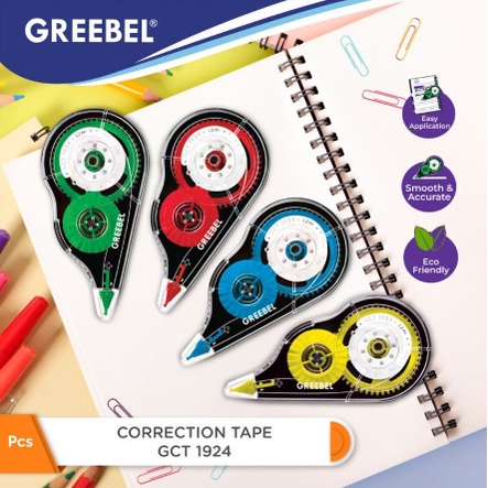 

Greebel Correction Tape GCT-1924 | 12m x 5mm