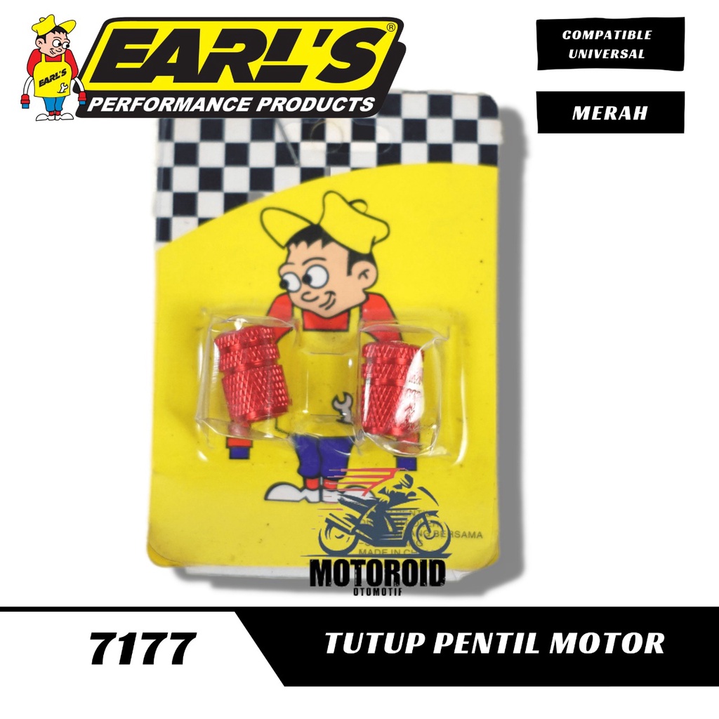 TUTUP PENTIL EARLS FULL CNC COVER TUBLES UNIVERSAL MOTOR MOBIL