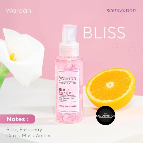 Wardah Scentsation Body Mist 100ml