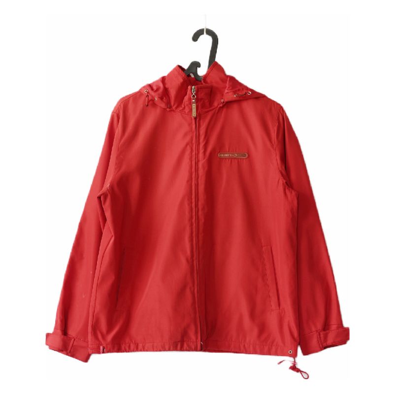 JAKET WINDBREAKER | OUTDOOR | WANITA | WINTER | HELLO KITTY | MERAH | THRIFT | SECOND BRANDED