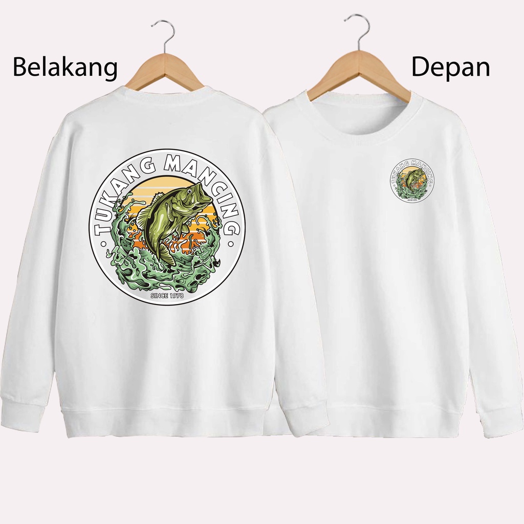 SWEATER UNISEX DB MANCING MANIA 02 PRIA DAN WANITA  SWEATER JUMBO