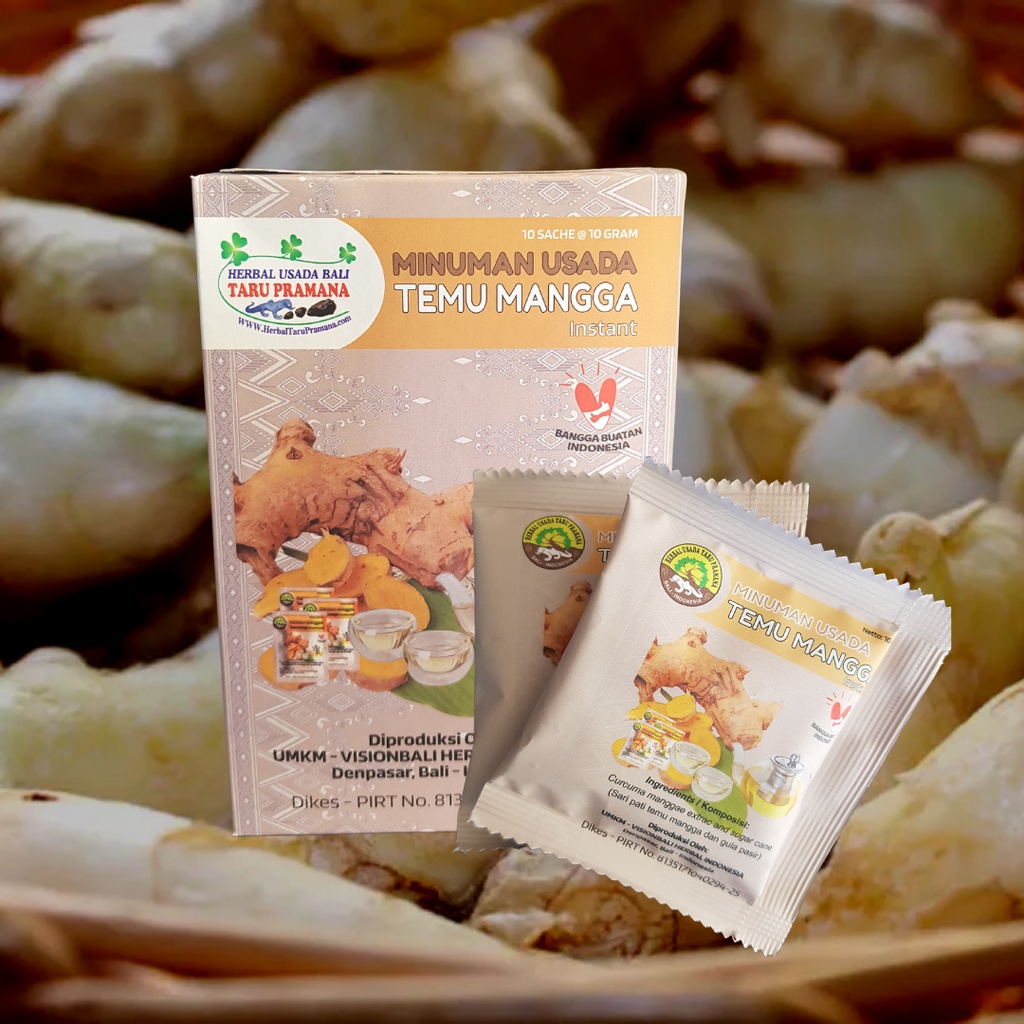 

Temu mangga Serbuk Instant Herbal Usada Taru Pramana