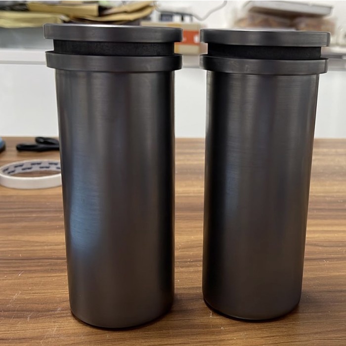 Double Ring Graphite Crucible 3 kg alat lebur logam emas
