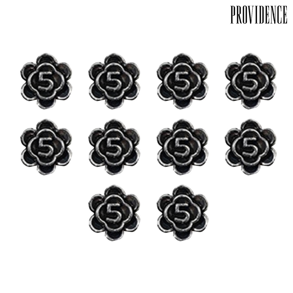 10 Pcs Stiker Kuku Anti Oksidan Tahan Air Anti Korosi Motif Kelinci Beruang Gaya Punk Untuk Salon Nail Art