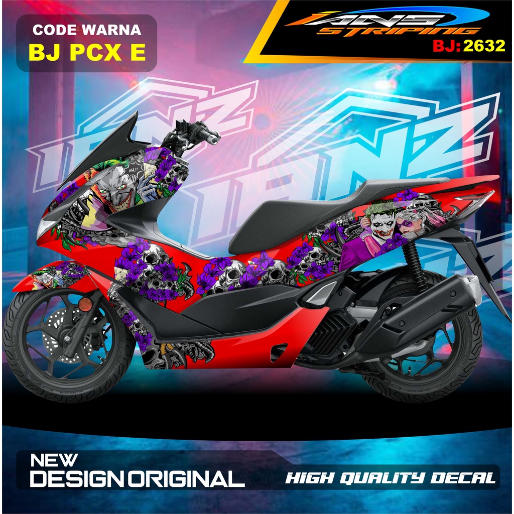 VARIASI STIKER FULL BODY PCX 150 / DECAL STICKER MOTOR HONDA PCX 160 / STIKER FULL BODY PCX HIGH QUALITY / STIKER MOTOR