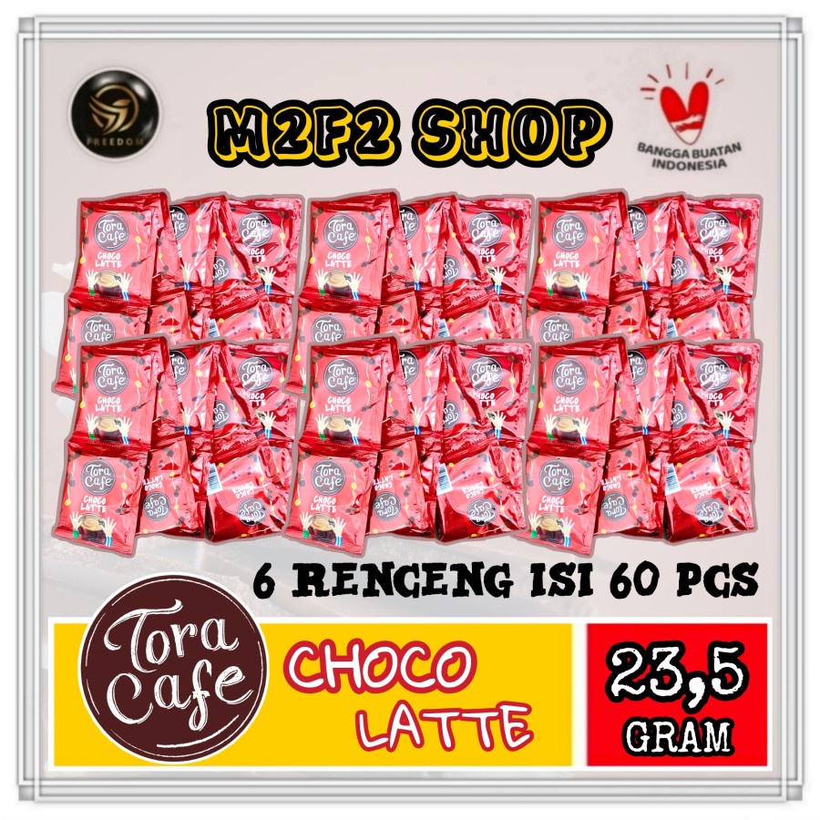 

Kopi Torabika Toracafe Choco Latte Sachet - 23,5 gr (Kemasan 6 Renceng)