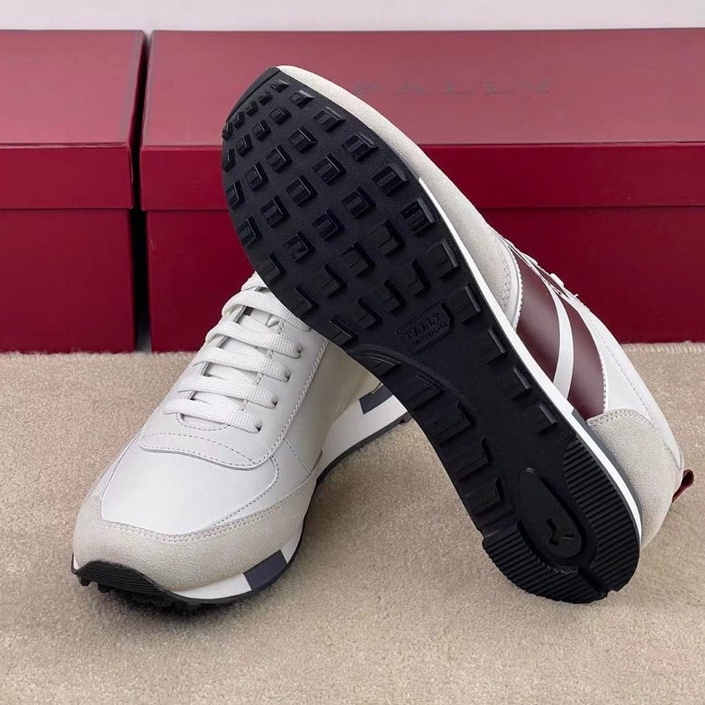 sepatu cowok sneaker bal ly men shoes run away sepatu pria mirror vip p1shoes