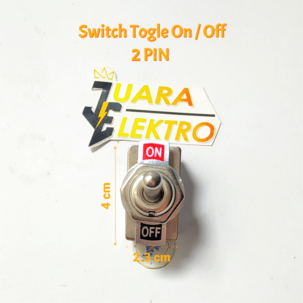 Jual Switch Togle On Off Pin Switch Togle Pin On Off Saklar