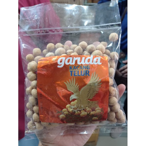 

kacang atom dan telur garuda 250gr