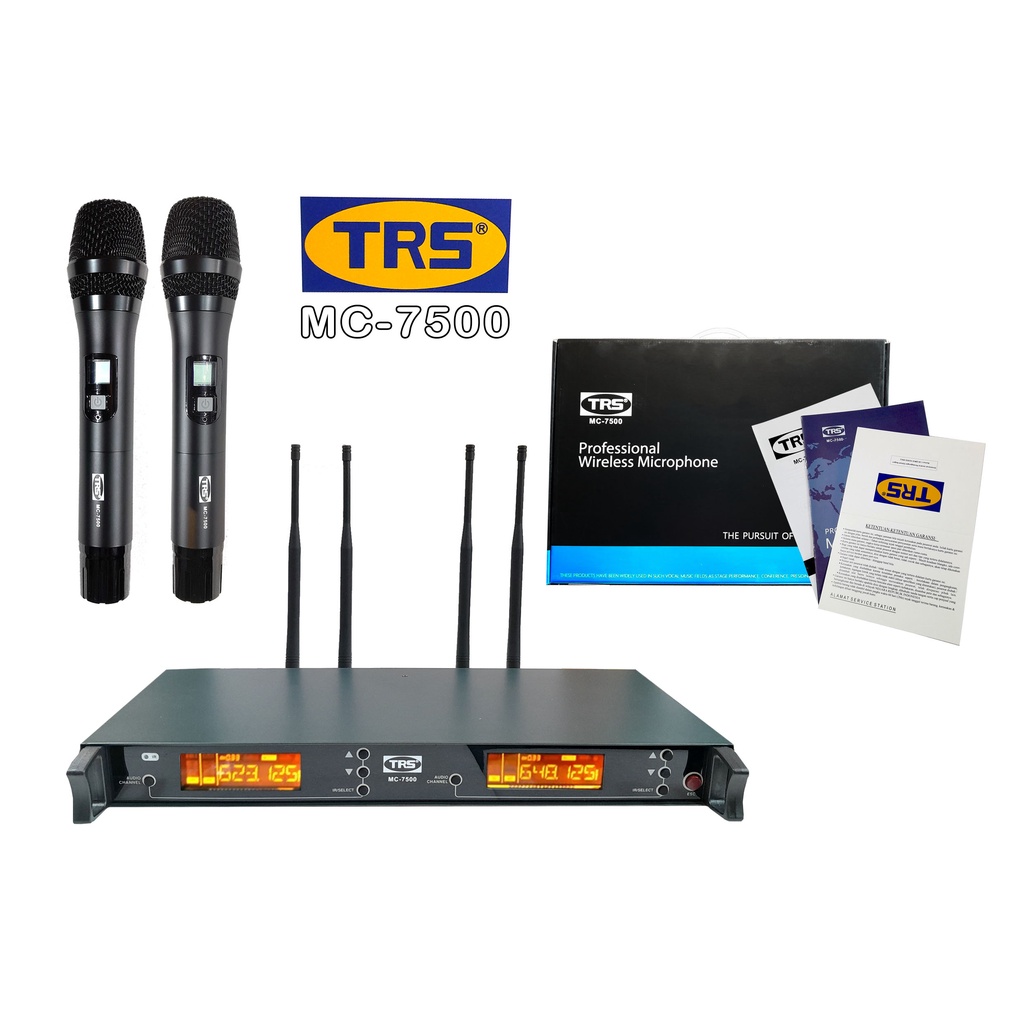 TRS MC 7500 Mic wireless Microphone MC7500