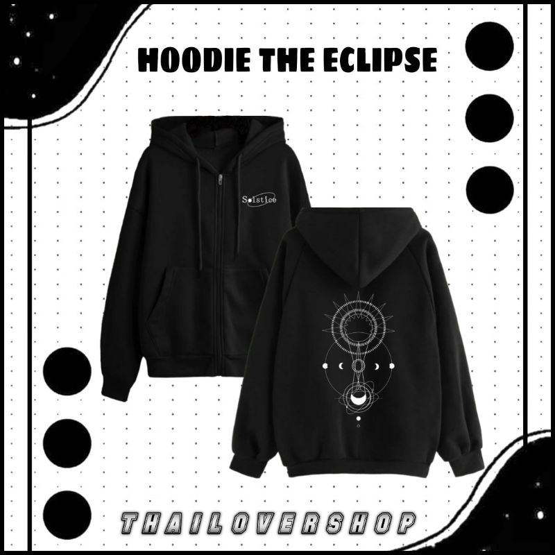 HOODIE THE ECLIPSE SERIES ZIPPER RAIKANTOPENI THAI ACTOR JACKET