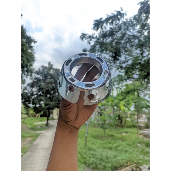 End muffler End cup crome knalpot vario beat scoopy copy cms