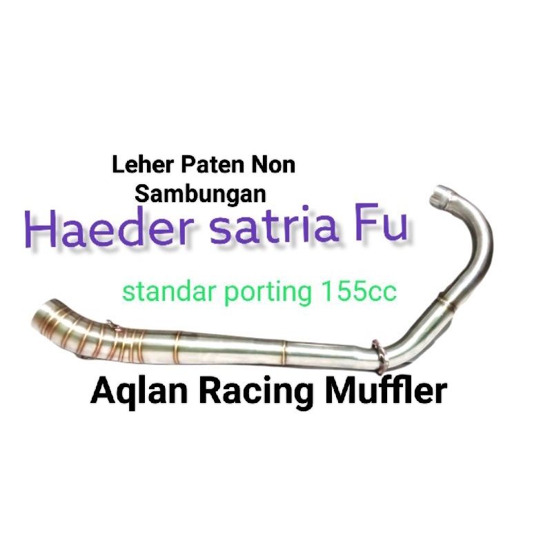 Leher Paten Knalpot Racing Satria Fu Porting 150cc 200cc