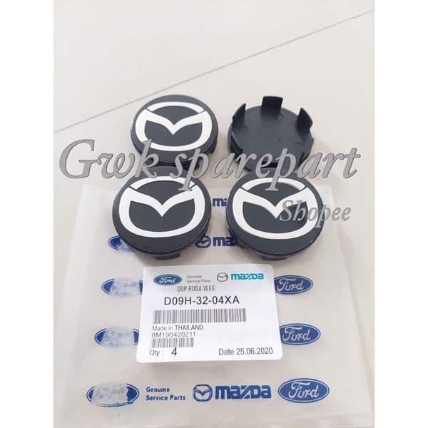 Tutup dop velg racing as roda 1set Mazda 2 Ori
