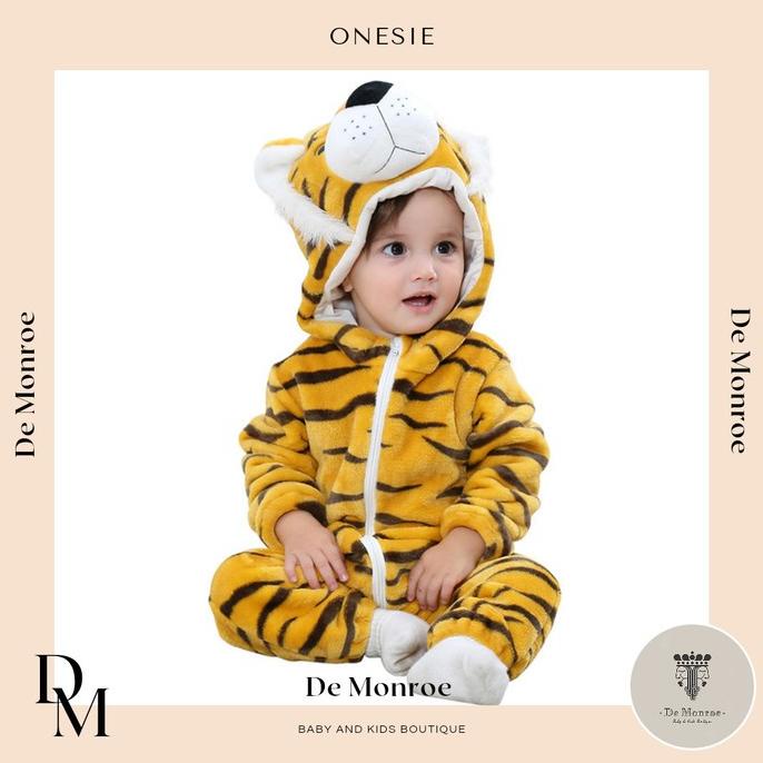 Dijual De Monroe Baby Kostum Baju Bayi Onesie Animal Hewan Harimau