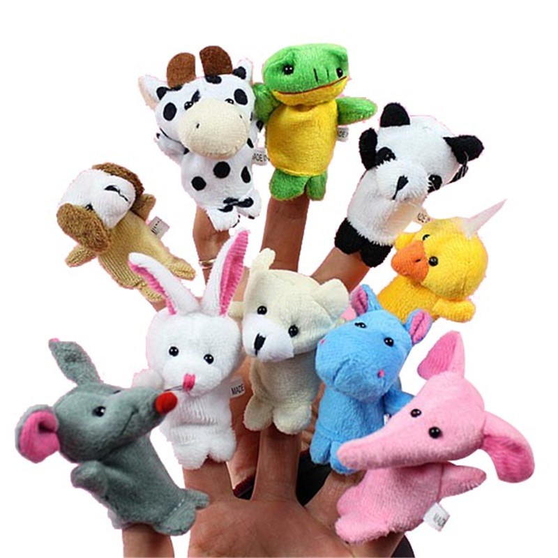 [ASS] Boneka Jari Tangan Hewan Mainan Anak Bayi Edukasi Animal