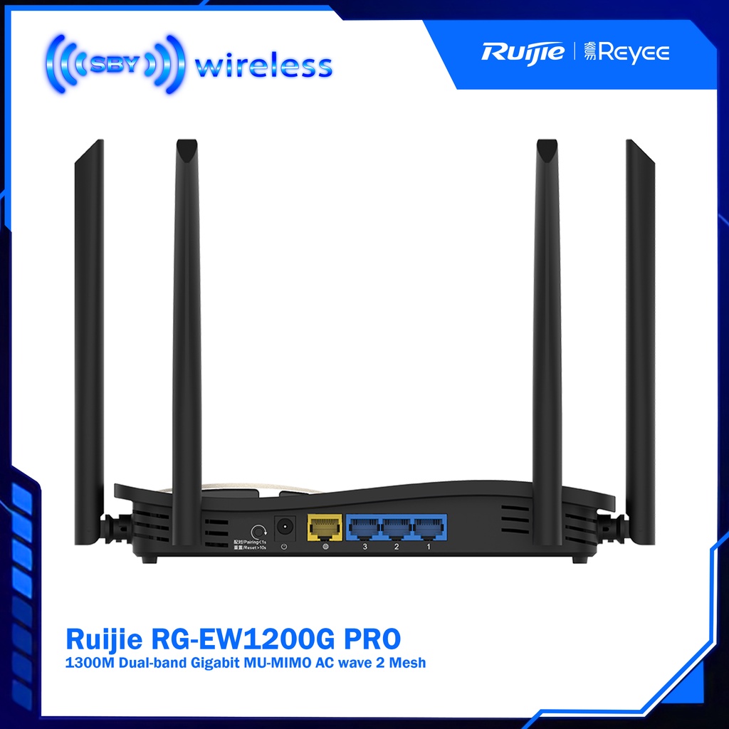 Ruijie RG-EW1200G PRO 1300M Dual-band Gigabit MU-MIMO AC wave 2 Mesh