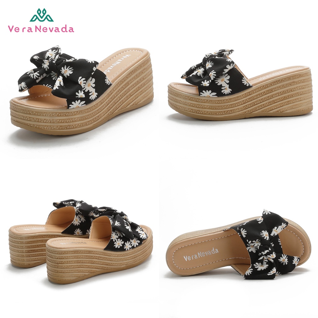 Vera Nevada Kimberly Sandal Wedges Wanita VN1164