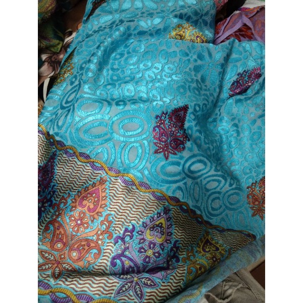 bahan/kain Brasco/ sari india