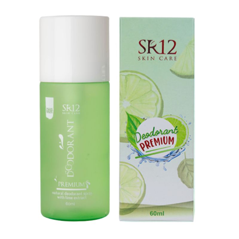 TERLARIS !! Deodorant Spray SR12 | USIR BAU BADAN | PEMUTIH KETIAK 60ml by SR 12