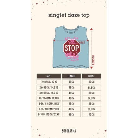 Singlet Daze Top Bohopanna B29