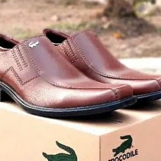 SEPATU PRIA CASUAL KICKERS SEPATU COWOK PANTOFEL ORIGINAL KULIT MURAH - Hitam