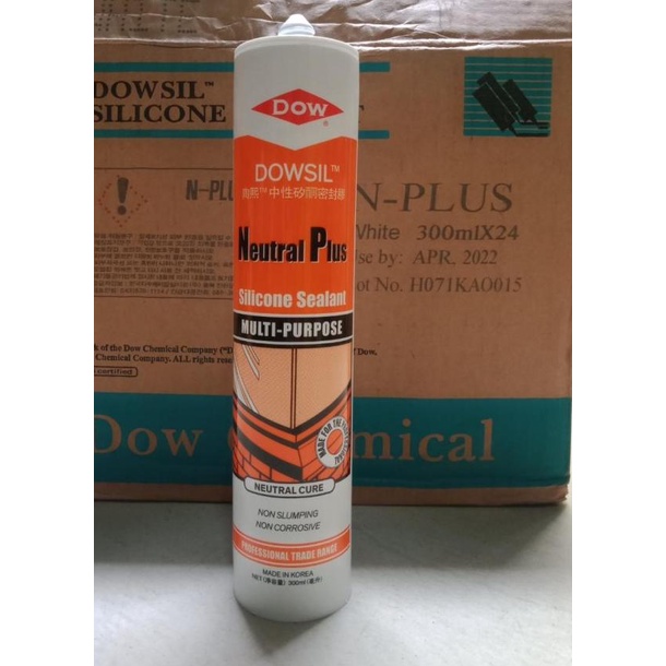 

DOWSIL NEUTRAL PLUS SILICONE SEALANT - WHITE 300ML