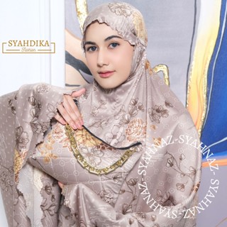 Syahdika - Mukena Dewasa Silk Daily Motif Tas Premium Arsyila Series