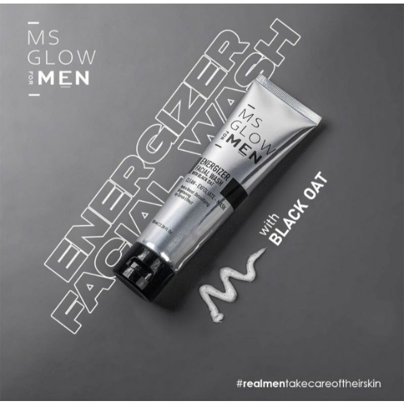 FACIAL WASH MS GLOW MAN | MS GLOW FOR MAN